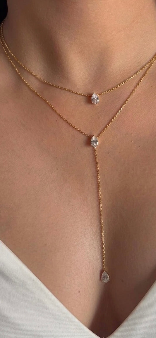 Double Drop Necklace