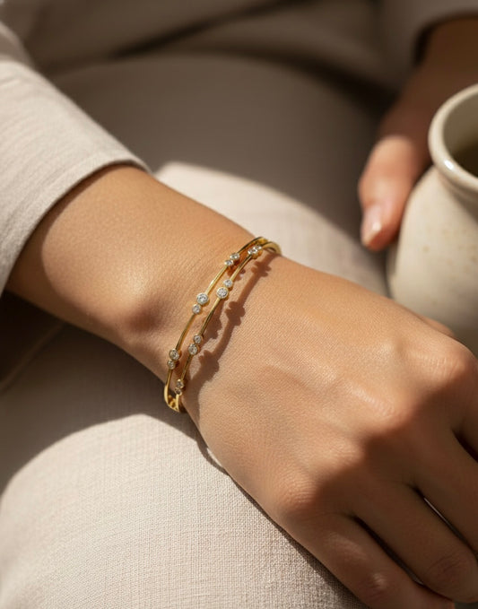 Luna line bracelet (size- 2,2.2 and 2.4 only)